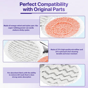 BIHARNT scrub pad tackles stubborn grime without scratching surfaces