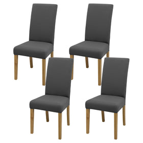 BIETYONE chair cover on a dining chair with snug fit and stain protection.