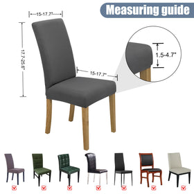BIETYONE printed dining chair slipcover refreshes space with bold color.