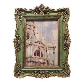 bilxim 5x7 vintage frame front view for wall or tabletop display