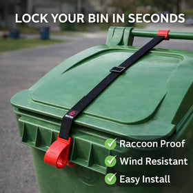 BinClaw outdoor-ready design withstands rain sun and wind
