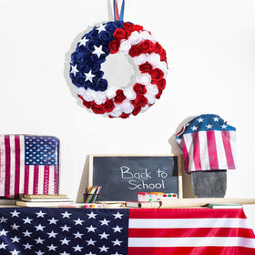 BINFEN Americana decor for porch, walls, or windows, versatile display.