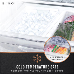 BINO Lucid Collection pantry setup showing clutter-free storage and quick access