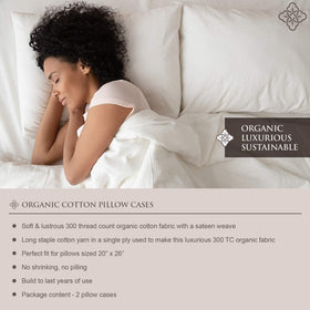BIOWEAVES pillowcase close-up highlights durable stitching for long-lasting use