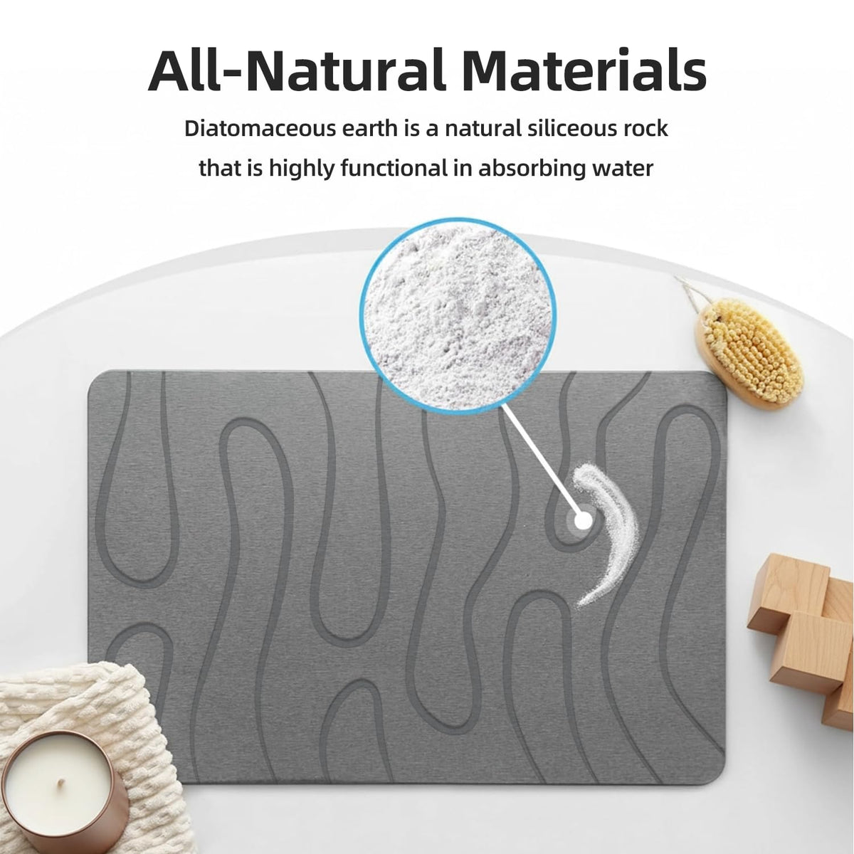BIOIWGY mat supports plant pots without slipping