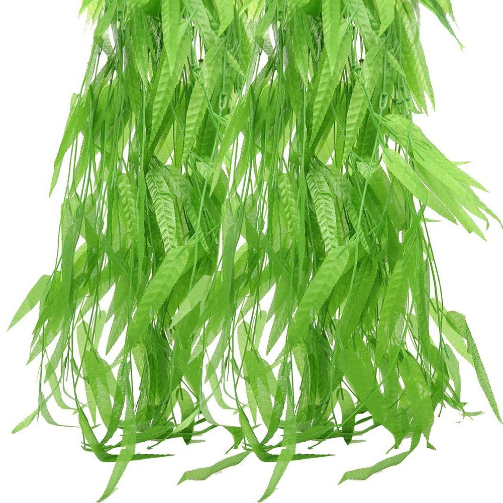 Bird Fiy wicker vine garland draped over a door for entryway charm