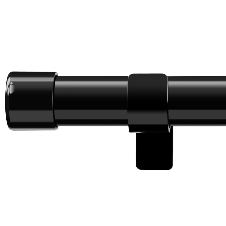 Bird Twig extra-long curtain rod spans 120-170 inches for wide windows