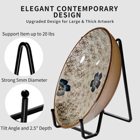 Birity easel display stand metal with clean, minimalist profile