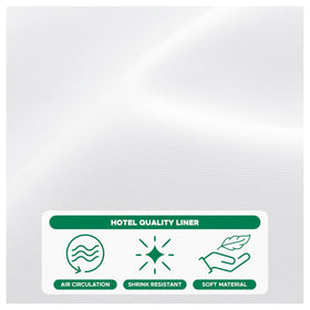 Biscaynebay machine-washable liner simplifies cleaning and maintenance