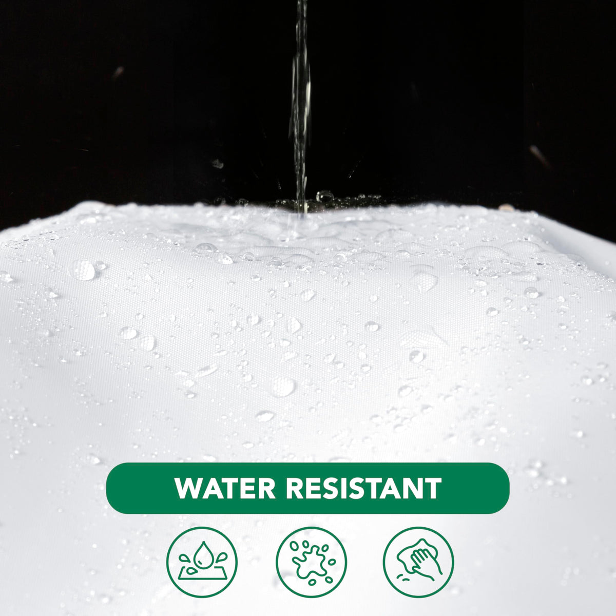 Biscaynebay PVC-free, odorless liner offers a lightweight, easy-care option