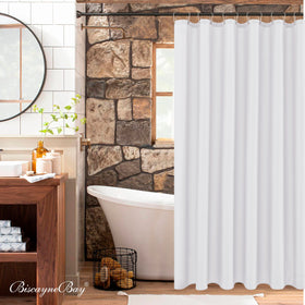 Biscaynebay wrap-around tub liner setup demonstrates secure fit