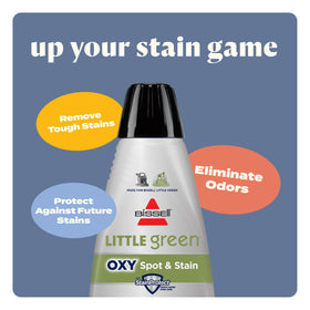 Bissell car interior cleaning with the mini cleaner for tight spaces.
