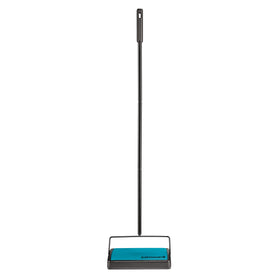 Bissell Easy Sweep teal cleans hard floors for quick cleanup