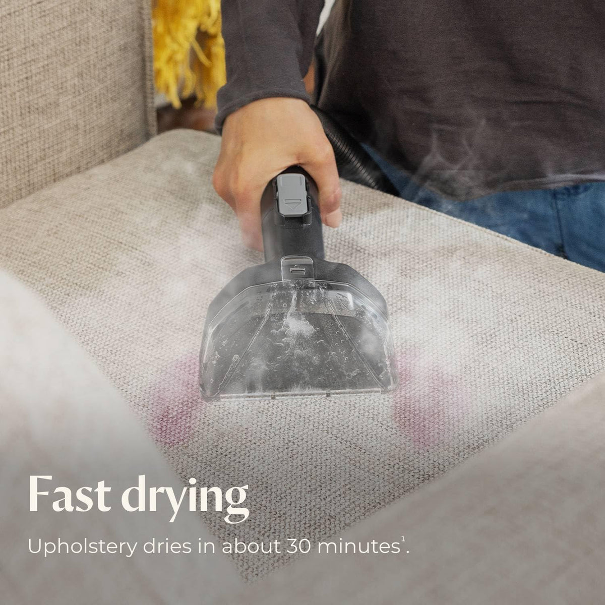 Multi-Surface Tool enables tile, grout and sneaker cleaning