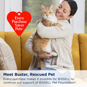Bissell Little Green ProHeat heats cleaning solution for waxy messes