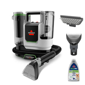 Bissell Little Green ProHeat Pet cleaner enables quick spot cleaning
