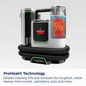 Bissell Little Green ProHeat SmartMix has a 32-ounce tank for extended use.