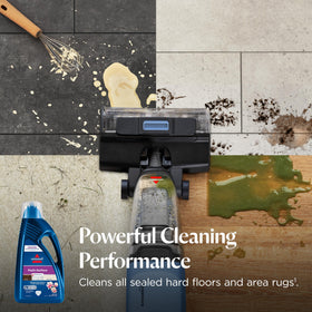 Bissell Spring Breeze scent leaves a light, fresh aroma after cleaning.