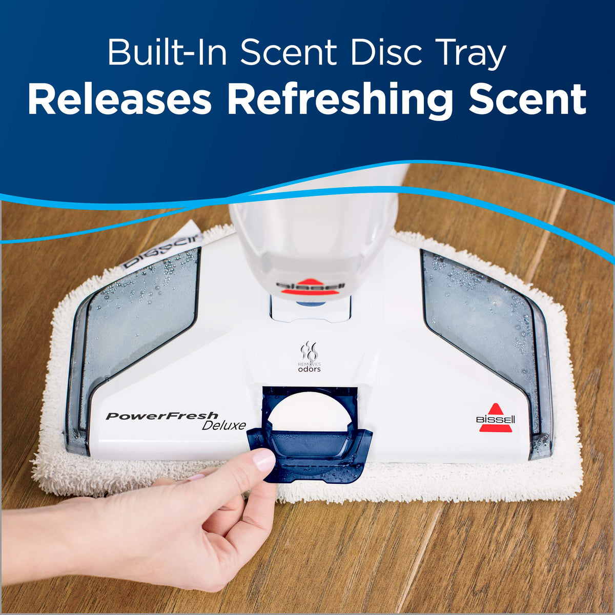 Bissell PowerFresh Deluxe Spring Breeze fragrance disc for a fresh scent