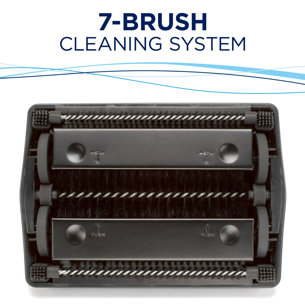 Lightweight design enables quick cleans across rugs and hard floors.