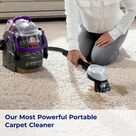 Bissell SpotClean Pro Pet tough stain tool targets stubborn marks