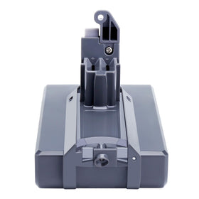 Biswaye Dyson V6 battery packaging includes two filters for quick replacement.