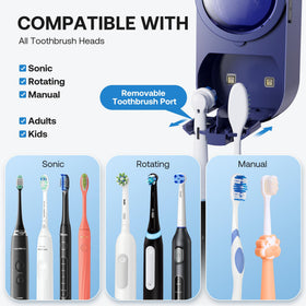 Removable inner tray simplifies cleaning to prevent residue buildup.