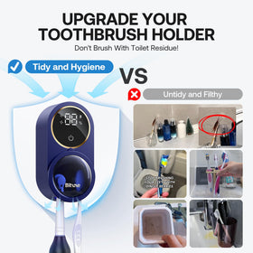 Universal fit for most toothbrush sizes, great for families.
