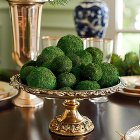 Biubee moss balls hang easily for chandelier or ceiling decor