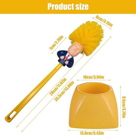 Bivpreom Trump brush head design with nylon bristles for stain removal.