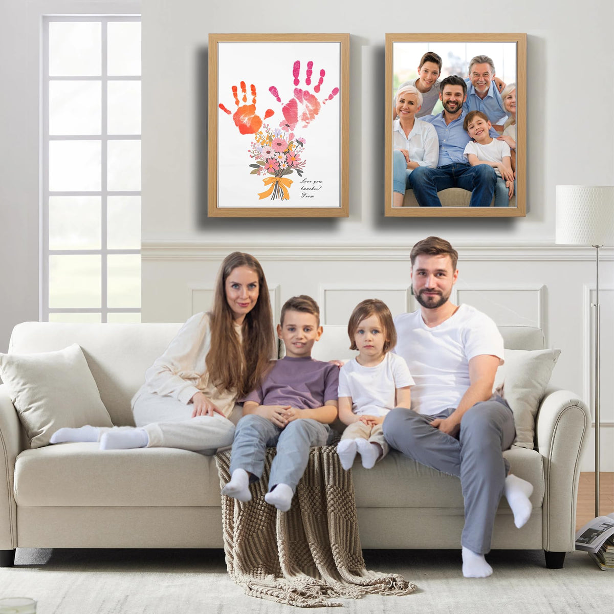 Bixinyo 12x16 inner frame shown in the gift-ready package