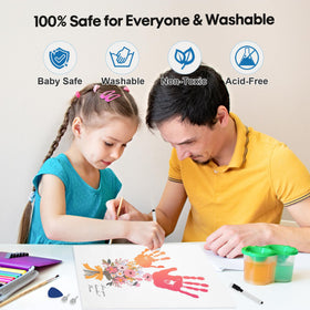 Bixinyo frame with wall hooks enables easy tabletop or wall display.