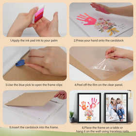 Bixinyo Frame opener tool simplifies card insertion after drying.