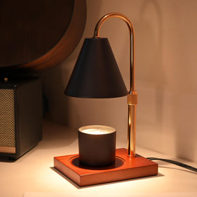 BJFFN Candle Warmer Lamp base, sturdy wooden foundation for safe placement.