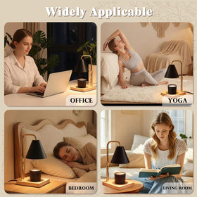 BJFFN two bulbs included brighten spaces without flames.