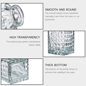 BJONKZ bud vases on dining table for versatile centerpieces