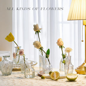 BJONKZ thick clear glass emphasizes transparency and texture