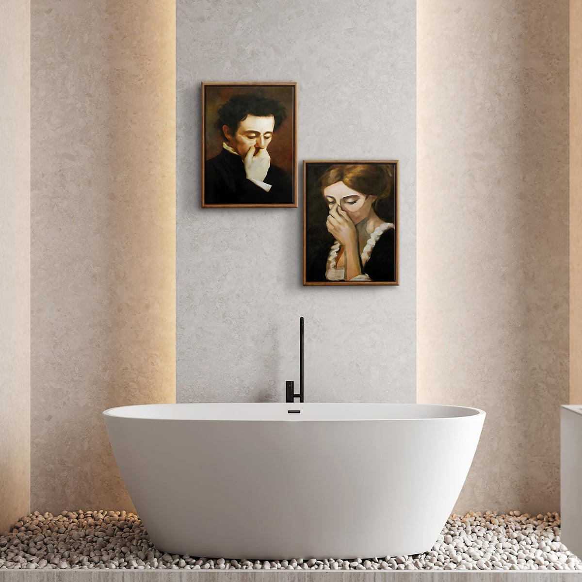 BJVJKSU durable canvas bathroom decor suitable for multiple spaces