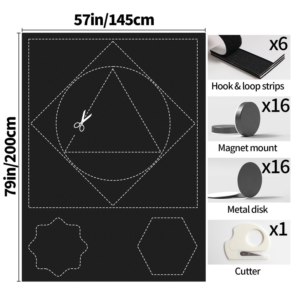 BKSAI portable window cover ideal for bedroom, RV, nursery, and media rooms.
