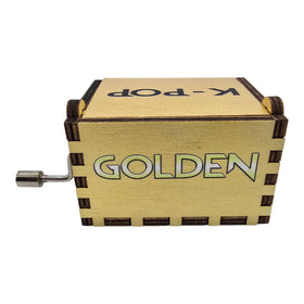 Black Bazaar handmade wood music box features artisanal detail and palm-friendly design.