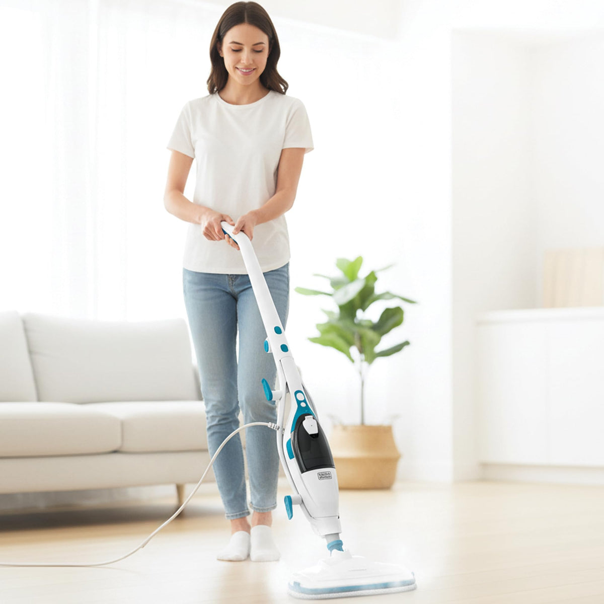 BLACK+DECKER handheld mode ready for above-floor cleaning and quick spot cleans.