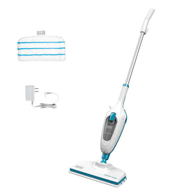 BLACK+DECKER Steam Mop ready in 30 seconds for fast, chemical-free cleaning