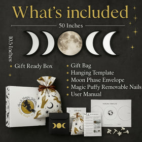 Perfect gift with esoteric packaging and a glossy black envelope