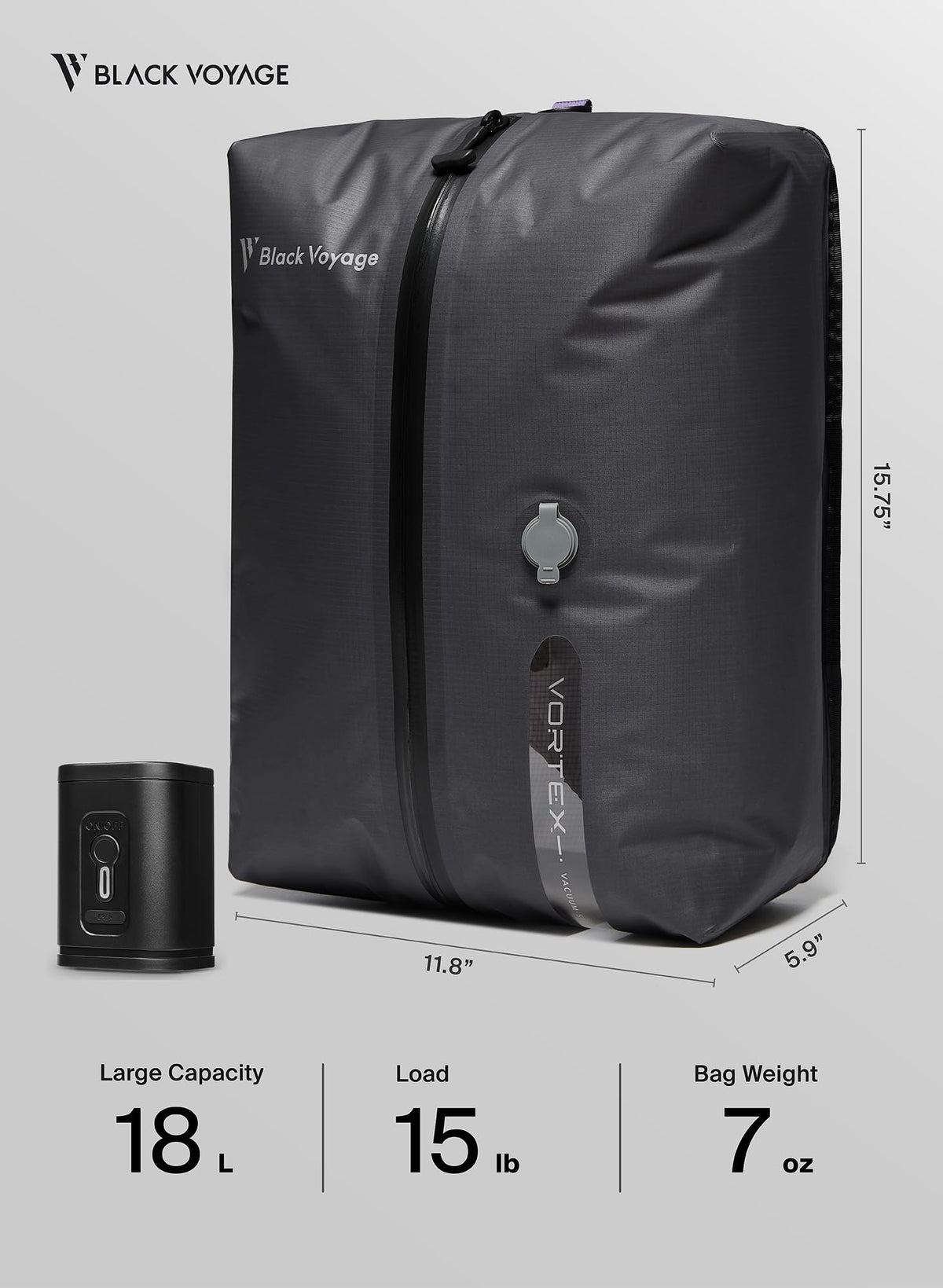 BlackVoyage versatile bags for camping, cruising, and daily use.