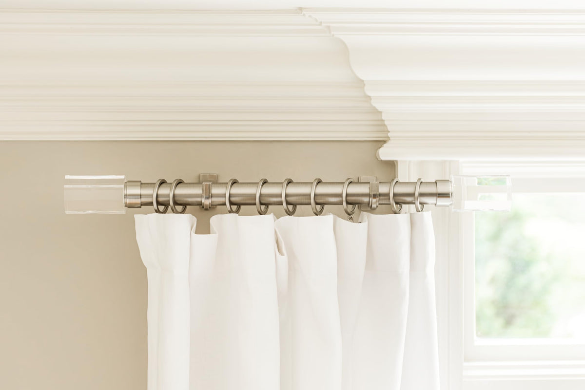 BLASTHOME brushed nickel finish enhances a modern room style