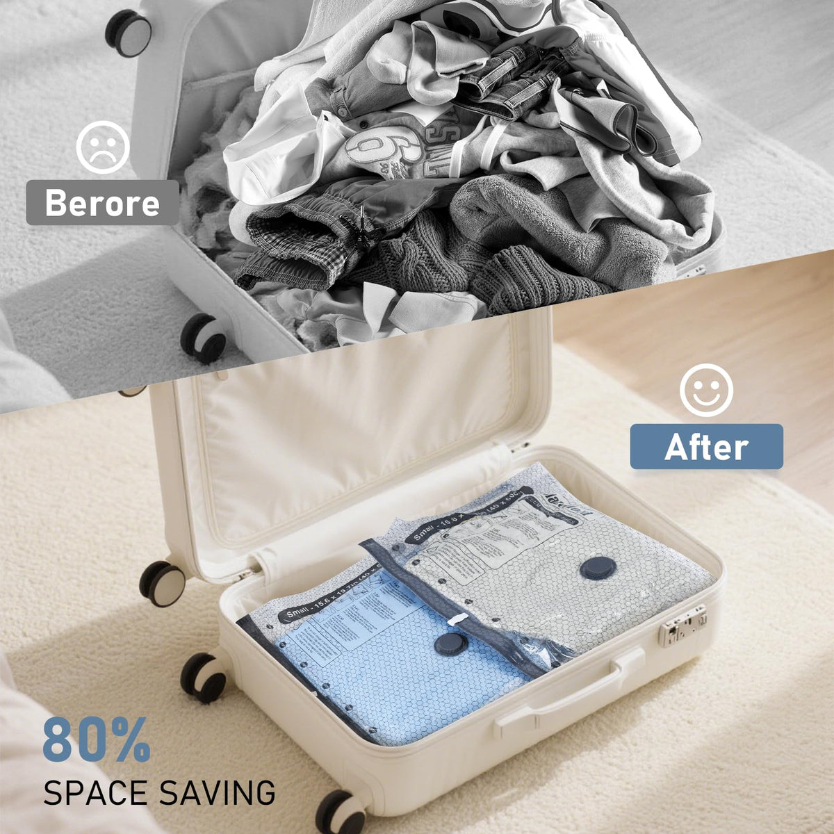 BlazeHold large bag used to compress bulky apparel efficiently