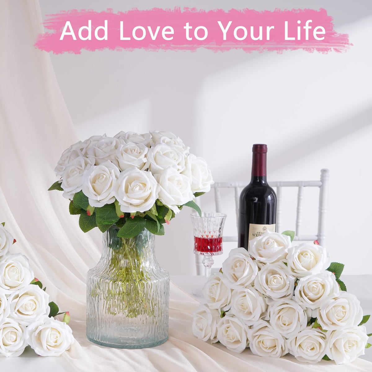 BLEUM CADE bendable stems enable creative, easy arrangements