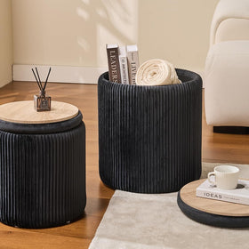 BLEXA velvet fabric with precise stitching adds durable style