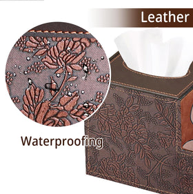 BLIENCE PU leather stitching detail adds durability and a premium look.