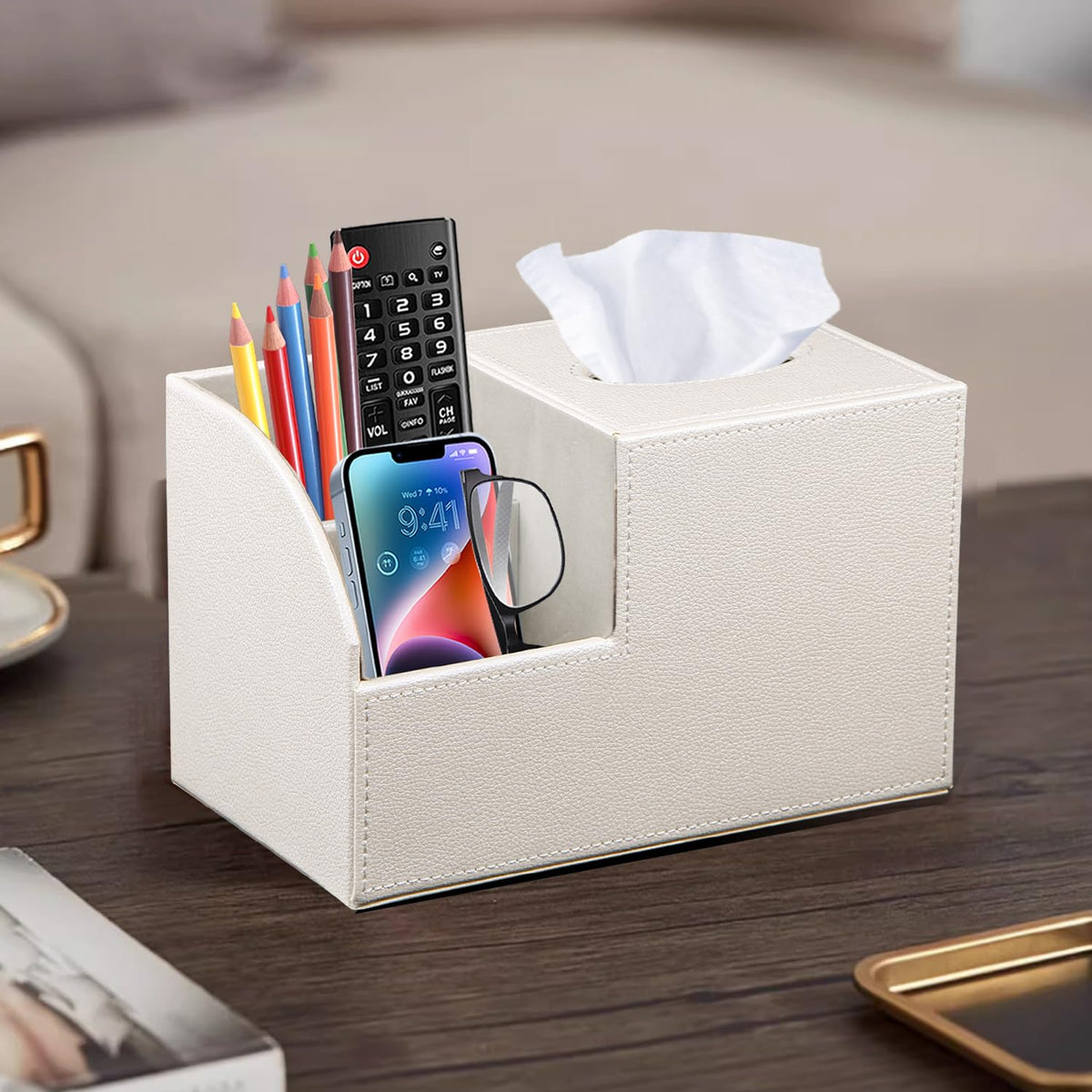BLIENCE decorative tissue box cover blends with any decor style.